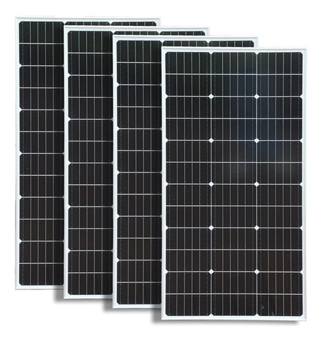 Panel Carga Solar Mono Cristalinos 30w 50w 100w 200w 300w