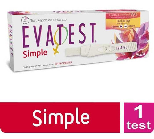 Pack X 3 Unid Test Embarazo Simple Evatest