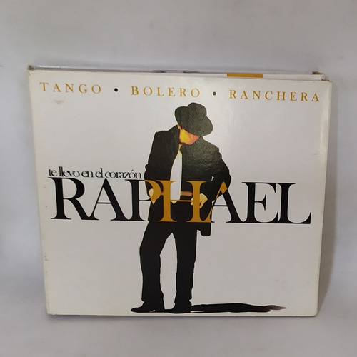 Cd Raphael Te Llevo En El Corazon 3 Discos Tango Bolero 