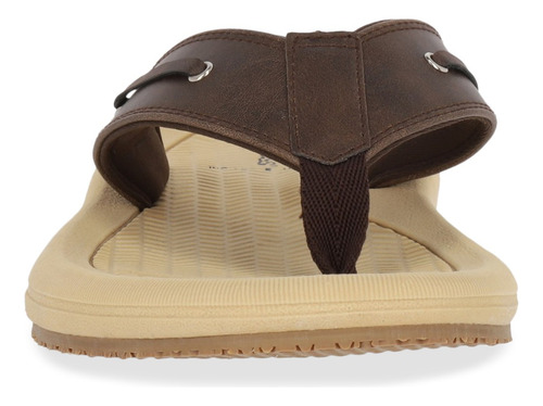 Sandalia Casual Hombre Color Café 703-30