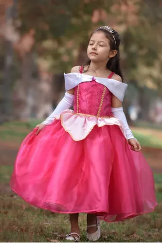 astronomía picnic motivo Vestido Disfraz Princesa Aurora Bella Durmiente De Lujo!! | Envío gratis