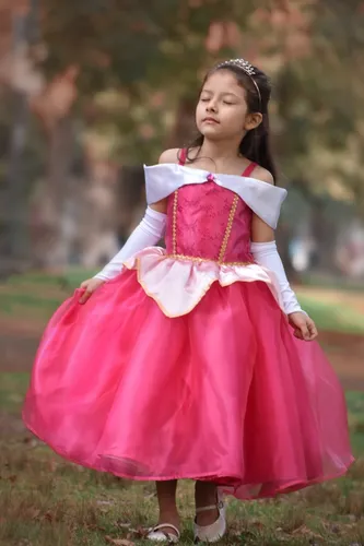 astronomía picnic motivo Vestido Disfraz Princesa Aurora Bella Durmiente De Lujo!! | Envío gratis