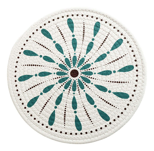 Mantel Individual Tejido Redondo, Mantel Individual