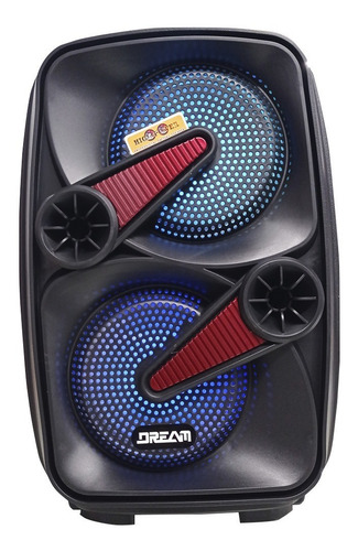 Parlante Cabina 8 Pulgadas Recargable Micrófono 800w P.m.p.o