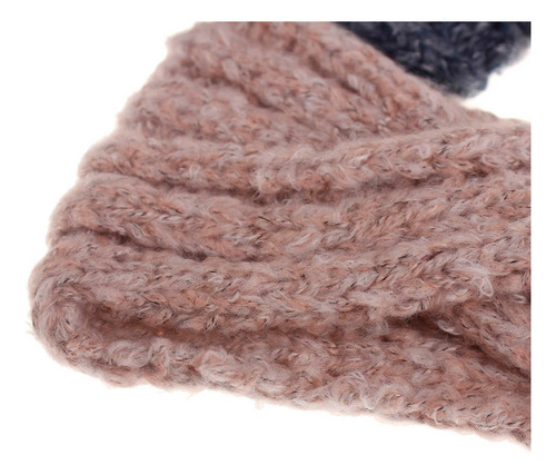 Diademas De Mohair Tejidas Para El Pelo, Diadema Elástica Cr