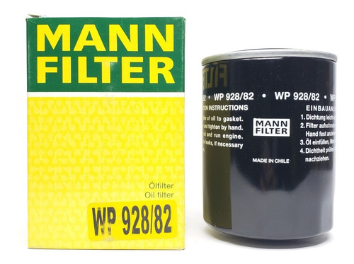Filtro Aceite Wp928/82 Mann Filter Luv Patrol