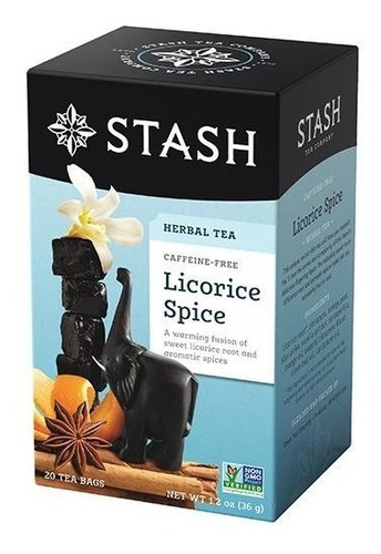 Té Stash Licorice Spice Regaliz 20 Bolsitas Importado