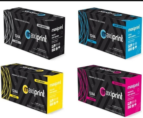 Toner Q6000a Al Q6003a Maxiprint Genéricos 100% Garantizados