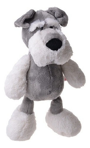 Juguete De Peluche Schnauzer De 25 Cm, Muñeca De Perro Relle