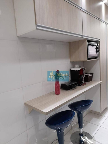 Imagem 8 de 22 de Apartamento Com 2 Dormitórios À Venda, 98 M² Por R$ 430.000 - Guilhermina - Praia Grande/sp - Ap0978