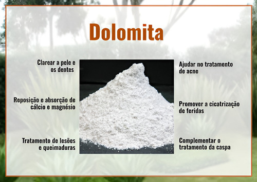 Kit 6 Unid. Clareador Açafrão E Dolomita E Rosa Mosqueta