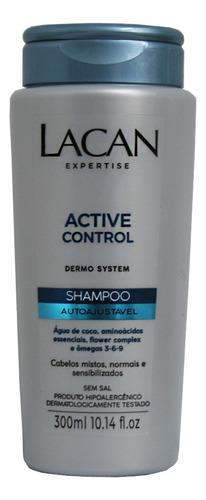Lacan Shampoo Auto Ajustável Active Control 300ml