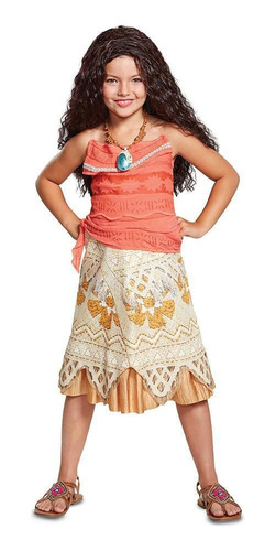 Disfraces Infantil - Disfraz De Niñas Moana - Disney Moana