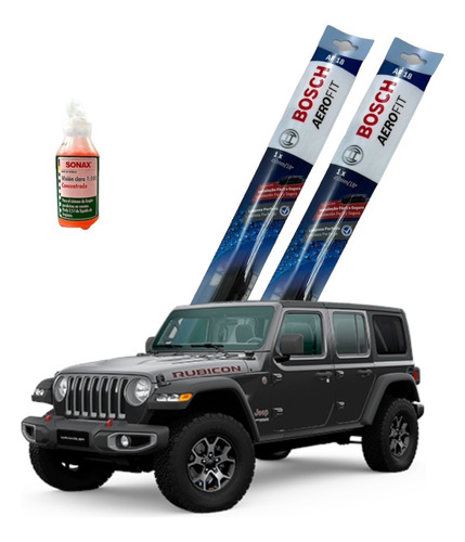 Kit Plumillas Limpiaparabrisas Jeep Wrangler 16 Y 16 Bosch