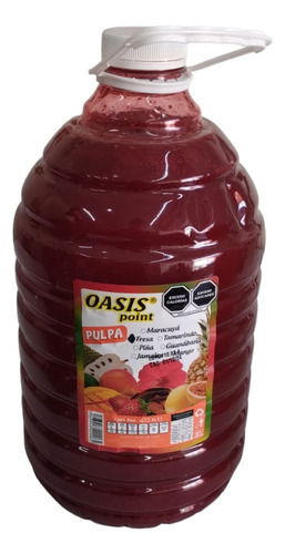 Endulzante Con Pulpa De Fresa 5 Lts Oasis