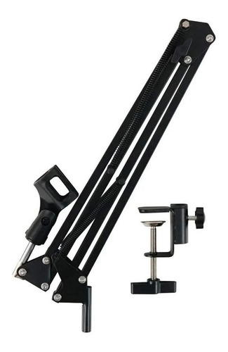 Suporte Articulado P/ Microfones Hyperx Quadcast E Solocast Cor Preto