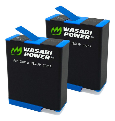 Wasabi Power Batería (paquete De 2) Para Gopro Hero12 Negr.