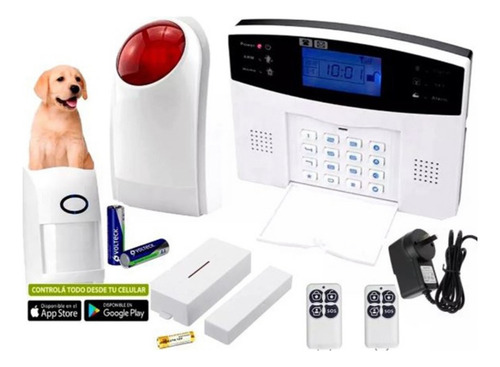 Kit Alarma Con Sirena Exterior Inalámbrica