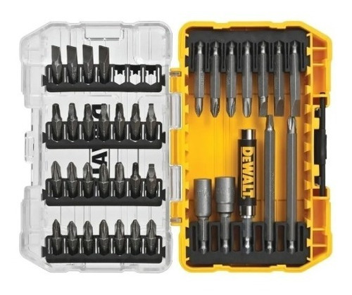 Jogo De Ponta Bits P/ Parafusar 37 Peças Dewalt Dw2163