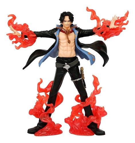 Figura One Piece Portgas D. Ace Hermano Luffy Puño De Fuego 