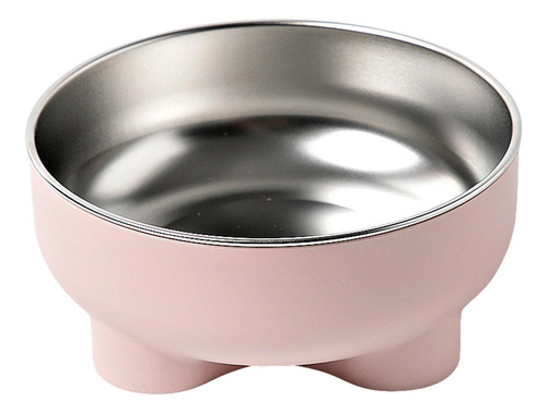 Tazón De Agua Tazón De Gato Desmontable Rosa