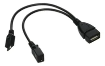 Comprar Cable Micro Usb Host Con Micro Usb Alimentacion Para Samsu