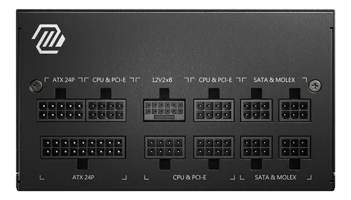 Fuente De Alimentación Msi Mag A750gl Pcie 5 & Atx 3.0 Ga...