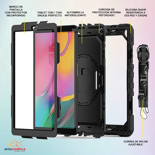 Imagen 5 de 6 de Estuche Tablet Samsung Galaxy Tab A7 Lite T220 T225 Lenovom8