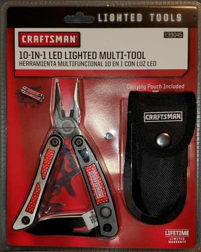 Navaja Multiherramienta Pinzas 10 En 1 Craftsman