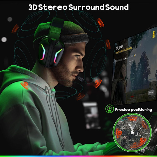 Auriculares Inalámbricos Para Pc, Ps5, Ps4, Switch, Mac, ...