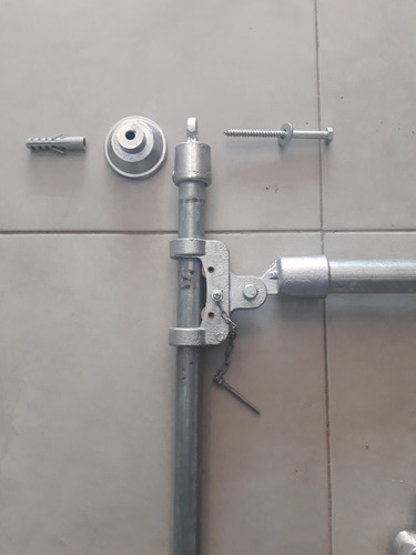 Toldo Rebatible Manual 4.00mt. Lona Sembra 7000 Granate