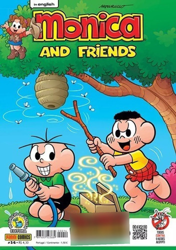 Gibis Em Inglês Mônica And Friends, Kit Com 05 Gibis Novos E Sem Repetir