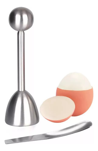 * 5 Piece Stainless Steel Egg Opener Set
