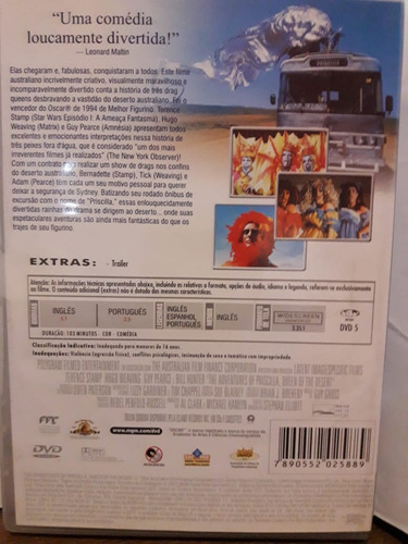 Imagem 2 de 4 de Dvd - Priscilla: A Rainha Do Deserto