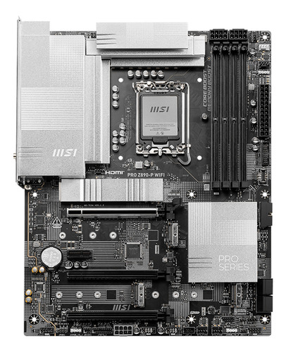 Tarjeta Madre Msi Pro Z890-p Wifi Atx Lga 1851 256gb Ddr5