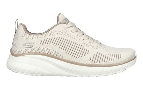 Tenis Mujer Skechers Bobs Sport - Blanco