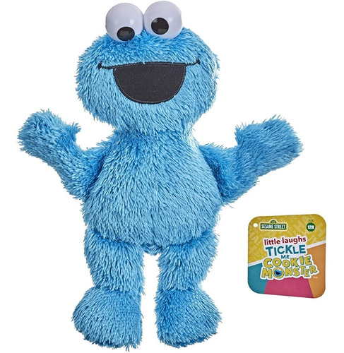 Sesame Street Little Laughs Tickle Me Cookie Monster, Talki. Color Azul