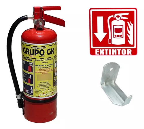 Extintor PQS Portátiles 6 KG – Grupo IGNIS Puebla