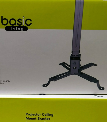 Imagen 5 de 7 de Base Soporte De Techo P/ Proyector Video Beam Ajustable