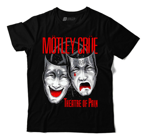 Remera Motley Crue Theater Of Pain 1 Premium Dtg 