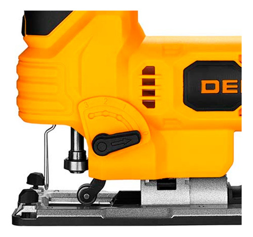 Sierra Caladora A Batería Deko Dkjs20q1y-s2 Con Luz Y Laser