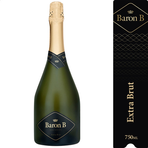 Champagne Baron B Extra Brut 750ml Original 01almacen