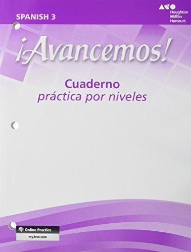 Avancemos Cuaderno Practica Por Niveles Student.., De Ml. Editorial Mcdougal Littel En Español