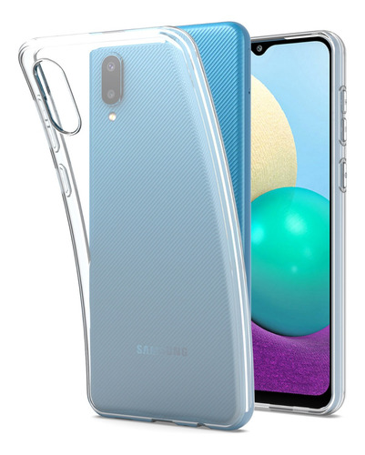 Funda De Silicona Ultrafina Para Samsung Galaxy A02 / M02