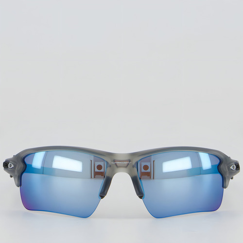 Óculos De Sol Oakley Flak 2.0 Xl Matte Cinza E Azul Desenho