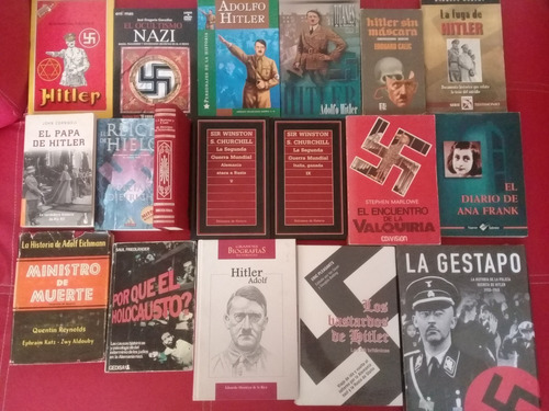 Libros Segunda Guerra Mundial Hitler Holocausto Ss Gestapo