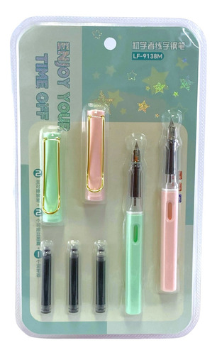 Pluma Estilógrafo X2 + Repuesto
