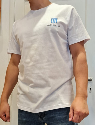 Imagen 2 de 2 de Remera Racing Estampada M/c Kevingston