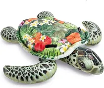 Comprar Flotador Tortuga De Montar Inflable Con 2 Asas Para Niños