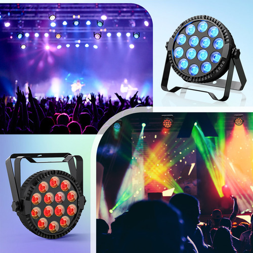 Par Light Rgbw 4en1 Luces Mezcla De Colores Con App Control
